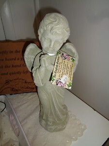 ANGEL STATUE CEMENT SYMPATHY STATUE