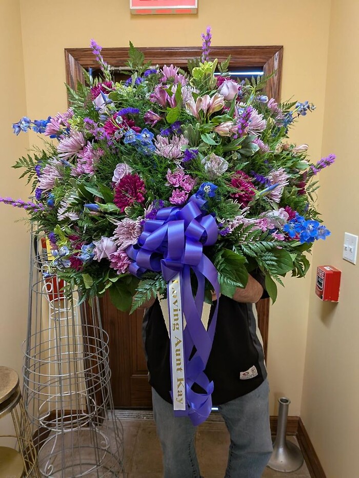 Lush Lavender &amp; Blue End Mache