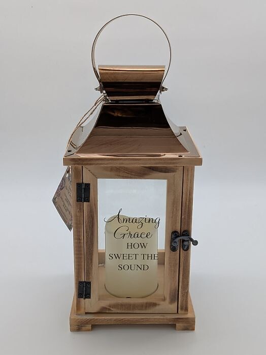 How Sweet The Sound Comfort Lantern