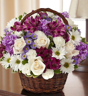 Peace, Prayers, &amp; Blessings- Lavender and White