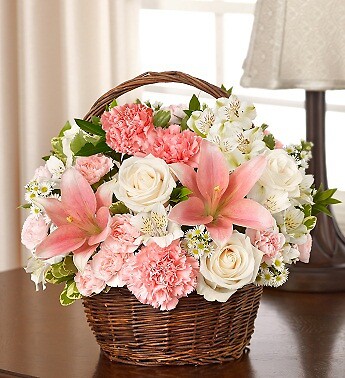 Peace, Prayers &amp; Blessings - Pink and White