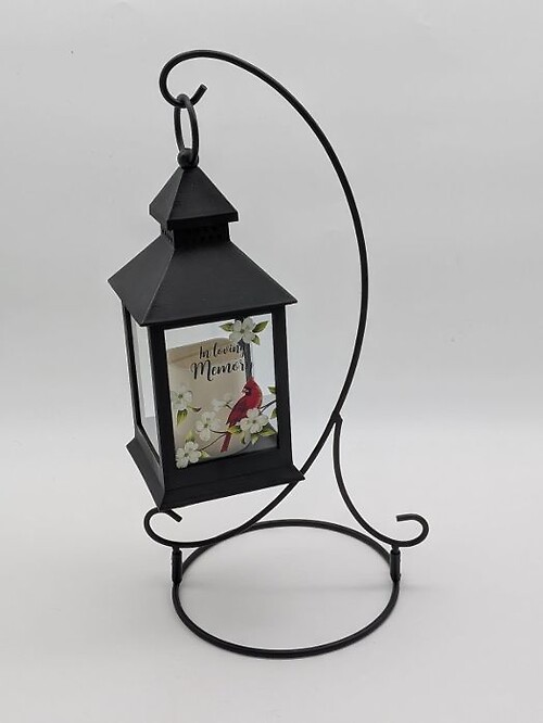 In Loving Memory Standing Lantern